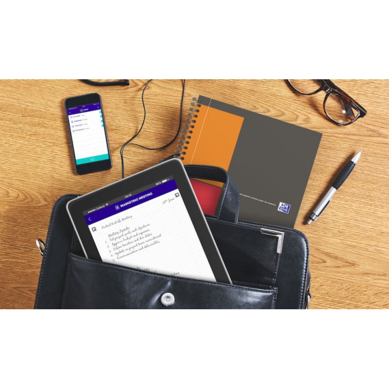 Oxford 400080786 bloc-notes B5 Gris