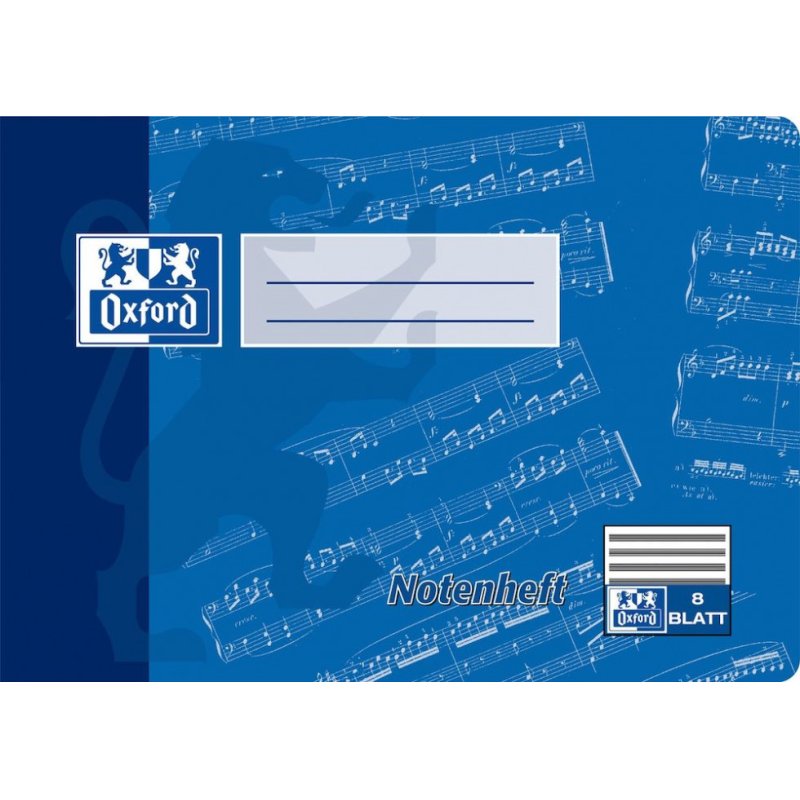 Oxford 100050394 bloc-notes A5 Bleu