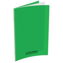 Conquerant Cahiers Polypro writing notebook 96 sheets Green