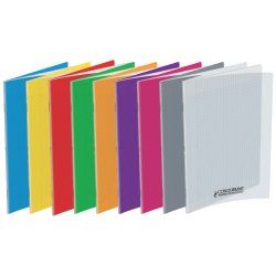 Conquerant Cahiers Polypro writing notebook 96 sheets Yellow