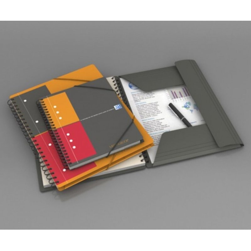 Oxford 100102104 writing notebook A5 Grey