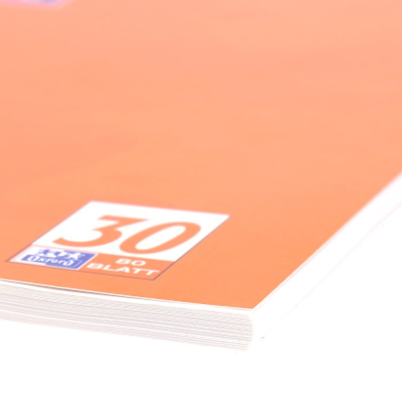 Oxford Cahier à spirale, A4 , uni, 160 pages, orange
