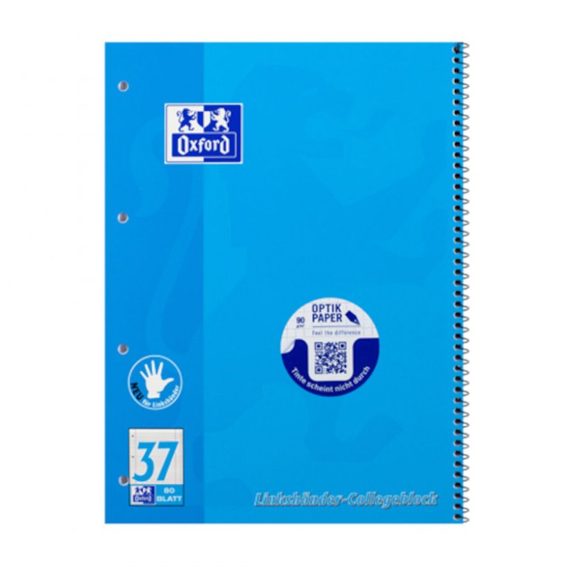 Oxford 100050404 writing notebook A4 Blue