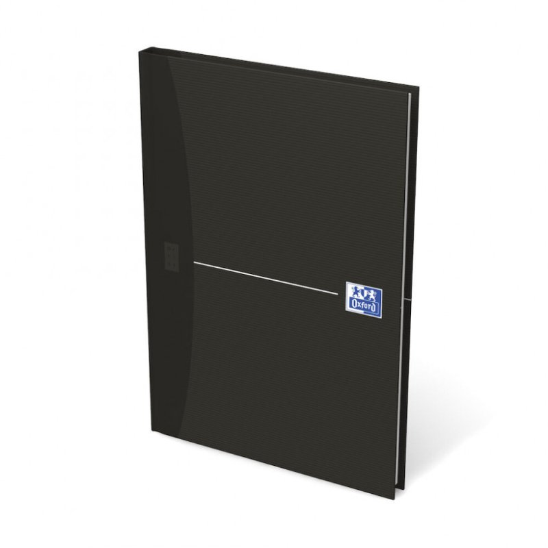 Oxford Carnet de notes "Smart Black", relié, A5, ligné