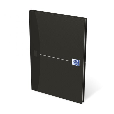 Oxford Office Essentials writing notebook A5 96 sheets Black