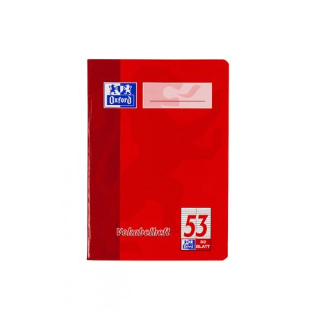 Oxford Vokabelheft, DIN A4, 32 Blatt, 2 Spalten, liniert