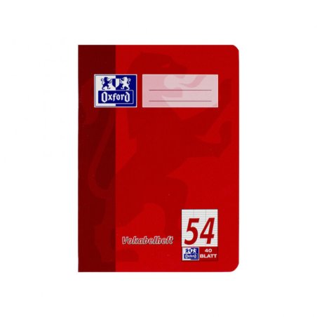 Oxford 100050337 writing notebook A4 Red