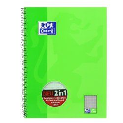 Oxford 100050362 bloc-notes A4 80 feuilles Vert