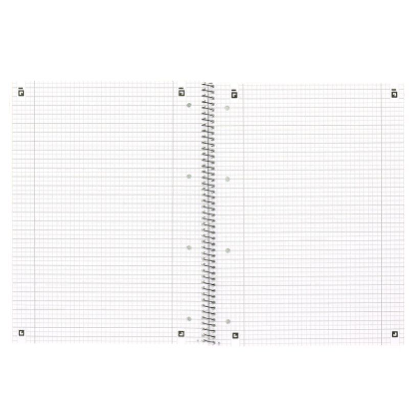 Oxford 100050362 bloc-notes A4 80 feuilles Vert