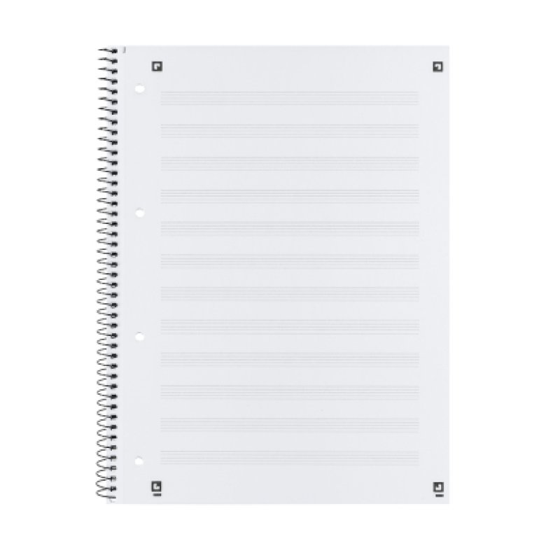Oxford 100050345 bloc-notes A4 50 feuilles Bleu