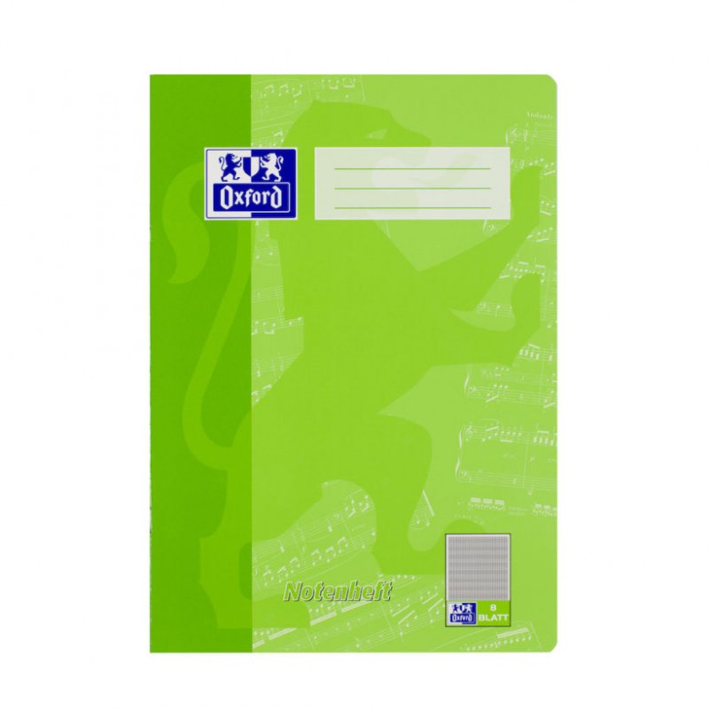 Oxford 100050399 bloc-notes A4 Vert