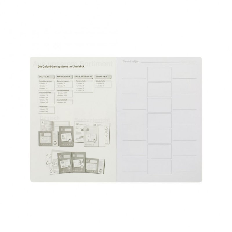 Oxford 100057955 bloc-notes A4 Bleu