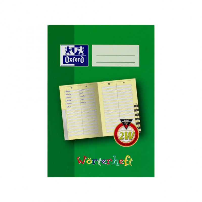 Oxford 100059868 bloc-notes A5 Vert