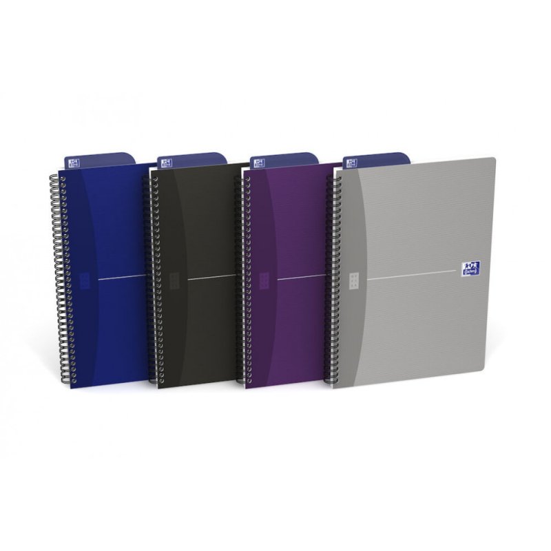 Oxford Carnet à spirale "Essentials" B5 180 pages, pointillé