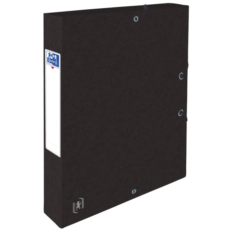 Oxford 400114370 folder Cardboard Black A4 