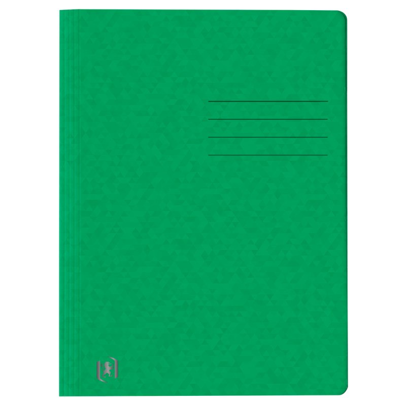 Oxford 400116200 folder Cardboard Green A4