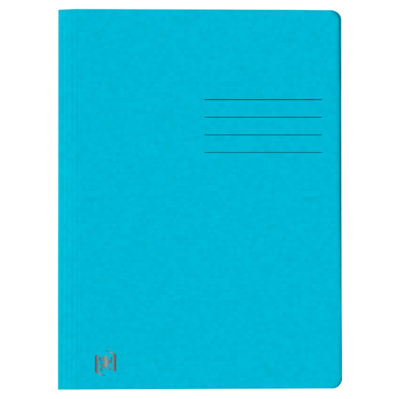 Oxford Chemise à lamelle Top File , A4, aqua