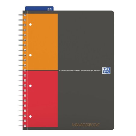 Oxford International Cahier "MANAGERBOOK", A4 