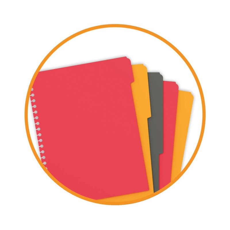 Oxford 400010756 bloc-notes A4 80 feuilles Multicolore