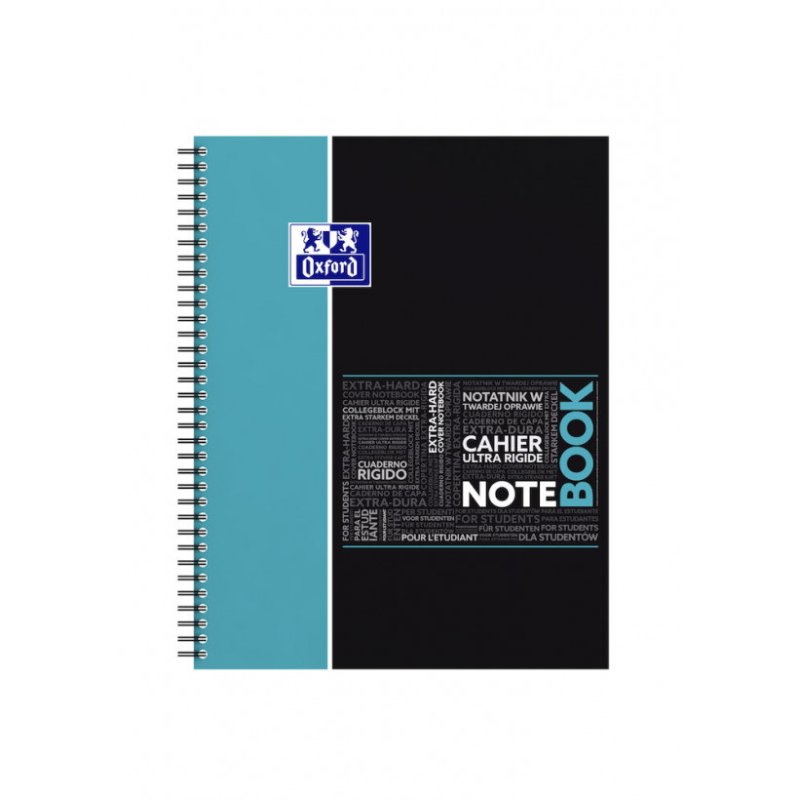 Oxford Etudiants Cahier à spirale "NOTEBOOK", A4 , quadrillé