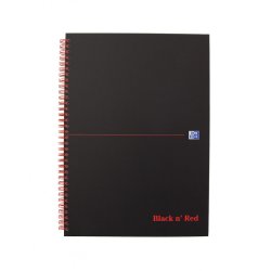 Oxford 400047608 bloc-notes A4 Noir