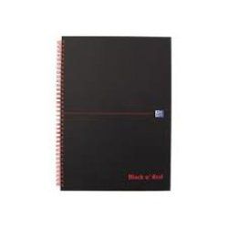 Oxford 400047652 writing notebook A5 70 sheets Black