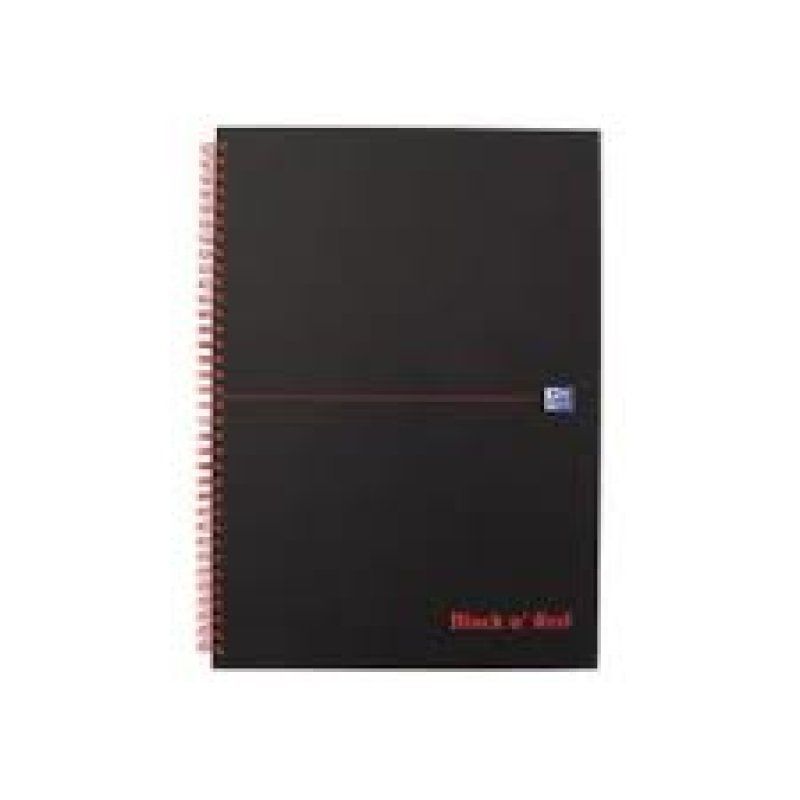 Oxford 400047652 writing notebook A5 70 sheets Black