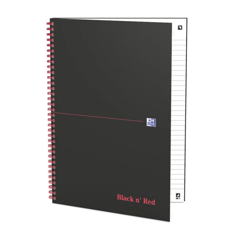 Oxford 400047651 writing notebook A5 Black