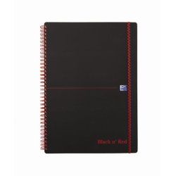 Oxford 400047654 writing notebook A4 70 sheets Black, Red
