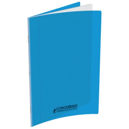 Conquerant Cahiers Polypro bloc-notes 48 feuilles Bleu