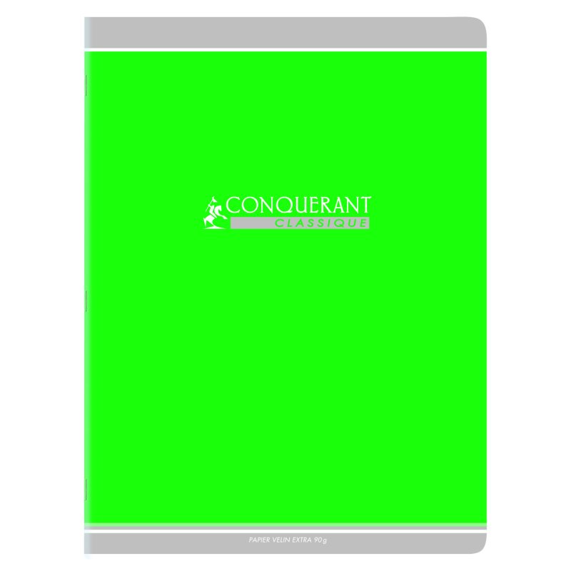 Conquerant 400026556 bloc-notes 48 feuilles Rouge, Vert, Orange, Bleu