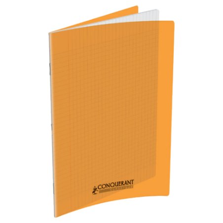 CONQUERANT CLASSIQUE Cahier 170 x 220 mm, séyès, orange