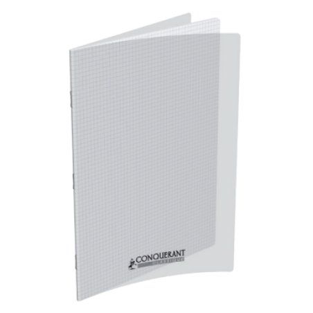 Conquerant Cahiers Polypro writing notebook 96 sheets Transparent
