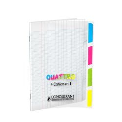 Conquerant 400026554 bloc-notes 140 feuilles Transparent