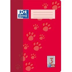 Oxford 100050324 writing notebook A4 Red