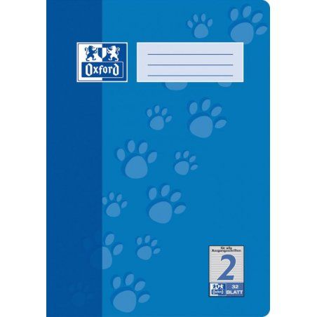 Oxford 100050323 bloc-notes A4 Bleu