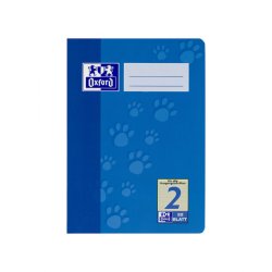 Oxford cahier scolaire, format A5, linéature 2 / ligné,