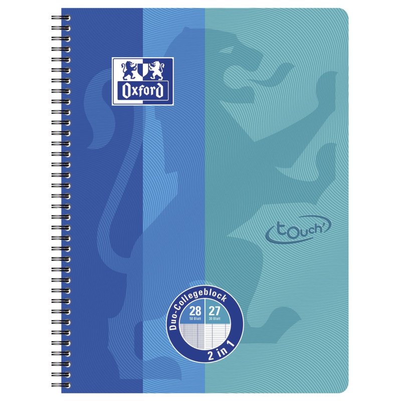 Oxford 400101422 writing notebook A4 80 sheets Blue