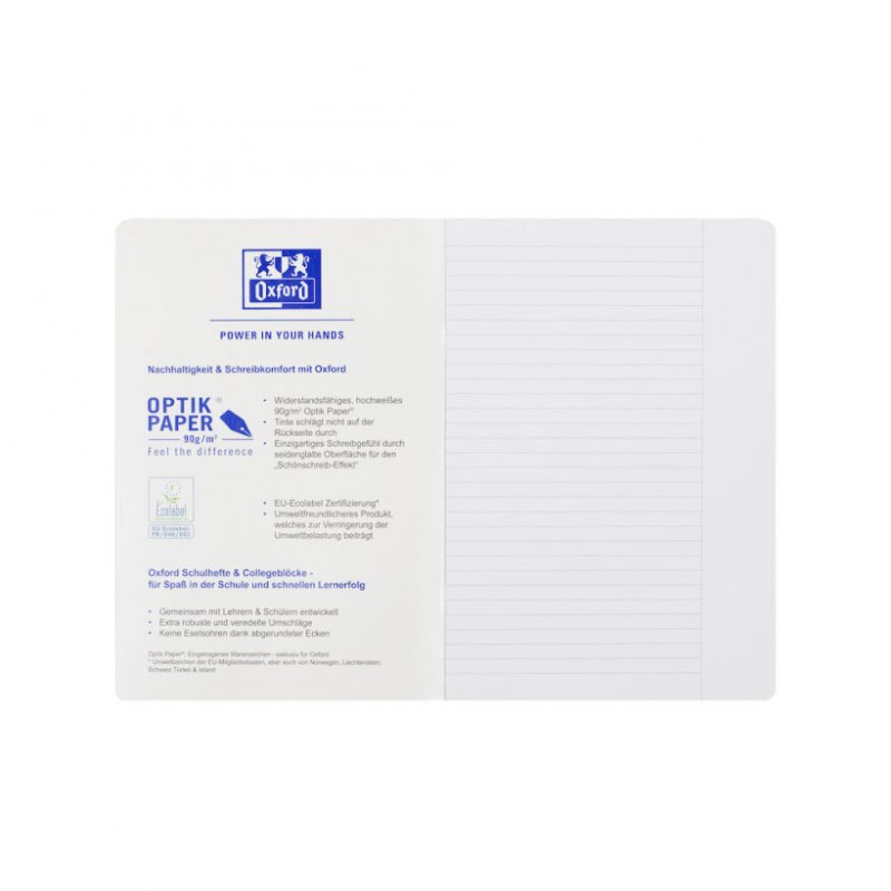 Oxford 400104440 writing notebook A4 Green
