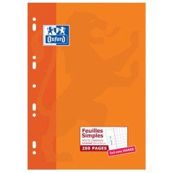 Oxford 100105677 writing notebook A4 Orange