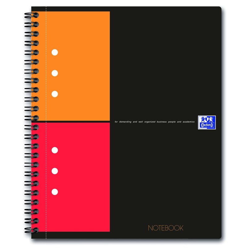 Oxford 100101849 writing notebook A5 80 sheets Multicolour