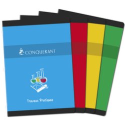 Conquerant SEPT Cahier travaux pratiques, 170 X 220 mm