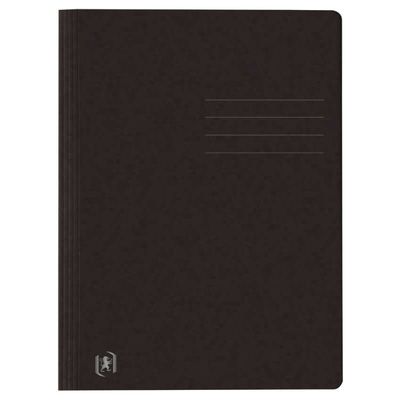 Oxford 400116209 folder Cardboard Black A4