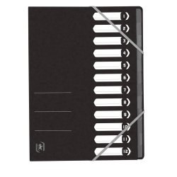 Oxford 400116256 fichier Carton Noir A4