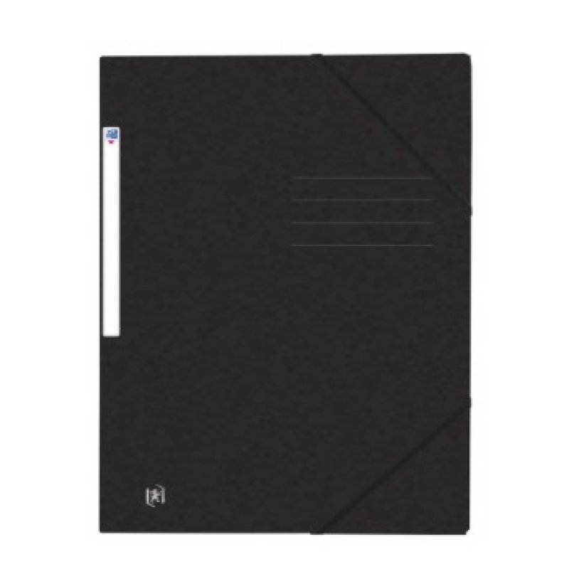 Oxford 400116306 folder Cardboard Black A4