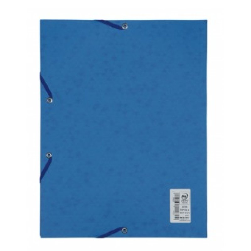 Oxford Chemise à élastique Top File , A4, bleu