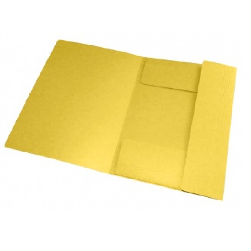 Oxford Chemise à élastique Top File , A4, jaune