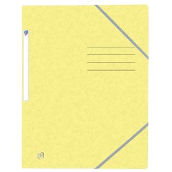 Oxford 400116357 folder Cardboard Yellow A4