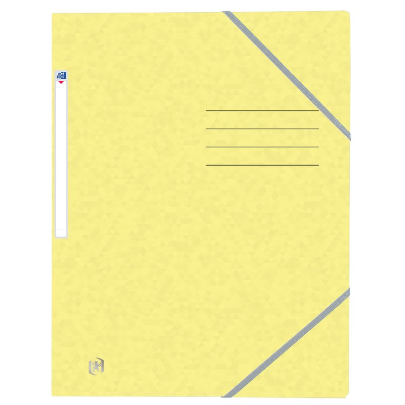 Oxford 400116357 folder Cardboard Yellow A4