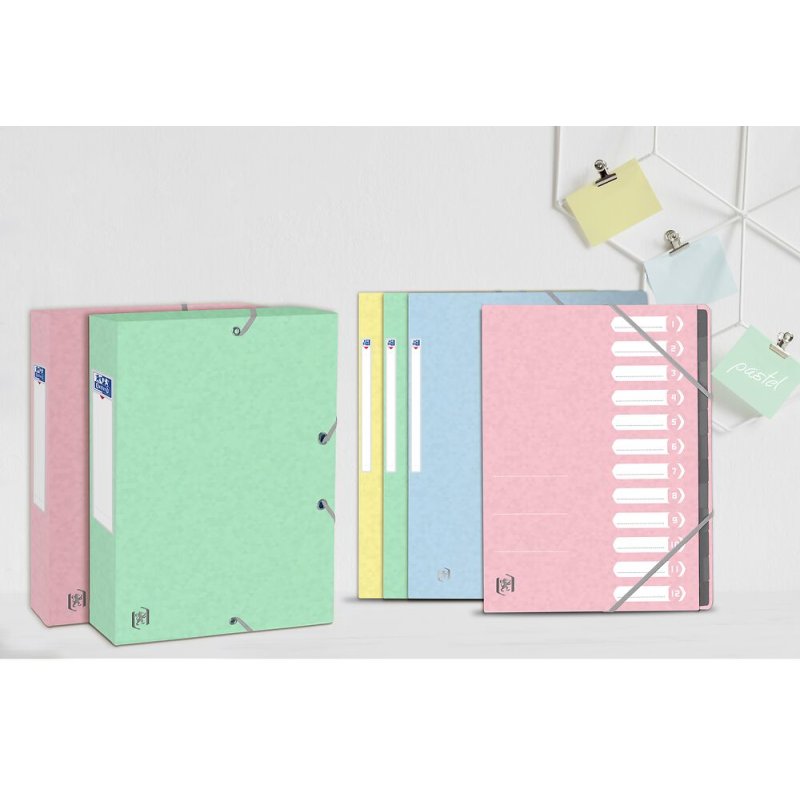 Oxford 400114345 fichier Carton Vert A4